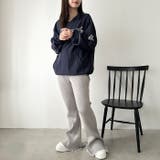 フリルレースリブニットパンツ | Outfitter lab | 詳細画像24 