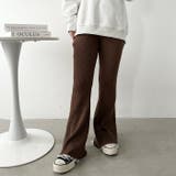 フリルレースリブニットパンツ | Outfitter lab | 詳細画像25 