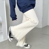 フリルレースリブニットパンツ | Outfitter lab | 詳細画像7 