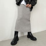 Iラインニットロングスカート | Outfitter lab | 詳細画像17