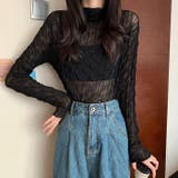ウェーブデザインシアートップス | Outfitter lab | 詳細画像14