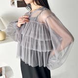 チュールティアードトップス | Outfitter lab | 詳細画像11 