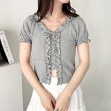 レースアップフロントリボントップス | Outfitter lab | 詳細画像10 