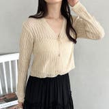 透かしランダムリブカーディガン | Outfitter lab | 詳細画像12 