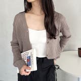 透かしランダムリブカーディガン | Outfitter lab | 詳細画像18 