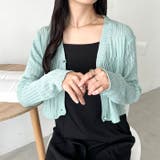 透かしランダムリブカーディガン | Outfitter lab | 詳細画像29 