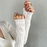 透かしランダムリブカーディガン | Outfitter lab | 詳細画像9 