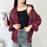 シアーチェックシャツ | Outfitter lab | 詳細画像18 