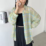 シアーチェックシャツ | Outfitter lab | 詳細画像41 