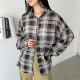 シアーチェックシャツ | Outfitter lab | 詳細画像5 