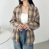 ルーズシルエットチェックネルシャツ | Outfitter lab | 詳細画像10 