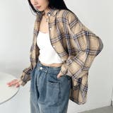 ルーズシルエットチェックネルシャツ | Outfitter lab | 詳細画像12 