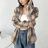 ルーズシルエットチェックネルシャツ | Outfitter lab | 詳細画像13 