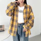 ルーズシルエットチェックネルシャツ | Outfitter lab | 詳細画像17 