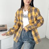ルーズシルエットチェックネルシャツ | Outfitter lab | 詳細画像19 