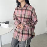 ルーズシルエットチェックネルシャツ | Outfitter lab | 詳細画像23 