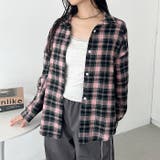 ルーズシルエットチェックネルシャツ | Outfitter lab | 詳細画像26 