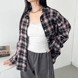 ルーズシルエットチェックネルシャツ | Outfitter lab | 詳細画像27 