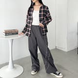 ルーズシルエットチェックネルシャツ | Outfitter lab | 詳細画像29 
