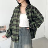 ルーズシルエットチェックネルシャツ | Outfitter lab | 詳細画像31 