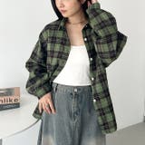 ルーズシルエットチェックネルシャツ | Outfitter lab | 詳細画像32 