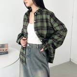 ルーズシルエットチェックネルシャツ | Outfitter lab | 詳細画像33 