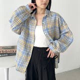 ルーズシルエットチェックネルシャツ | Outfitter lab | 詳細画像35 