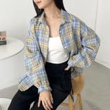 ルーズシルエットチェックネルシャツ | Outfitter lab | 詳細画像39 
