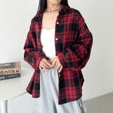 ルーズシルエットチェックネルシャツ | Outfitter lab | 詳細画像40 