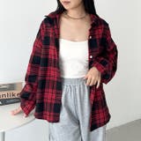 ルーズシルエットチェックネルシャツ | Outfitter lab | 詳細画像42 