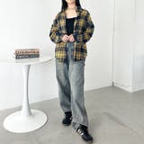 ルーズシルエットチェックネルシャツ | Outfitter lab | 詳細画像49 