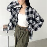 ルーズシルエットチェックネルシャツ | Outfitter lab | 詳細画像51 