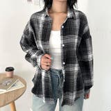 ルーズシルエットチェックネルシャツ | Outfitter lab | 詳細画像58