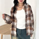 ルーズシルエットチェックネルシャツ | Outfitter lab | 詳細画像60