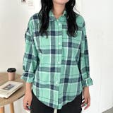 ルーズシルエットチェックネルシャツ | Outfitter lab | 詳細画像67