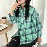 ルーズシルエットチェックネルシャツ | Outfitter lab | 詳細画像68