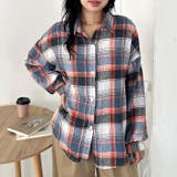 ルーズシルエットチェックネルシャツ | Outfitter lab | 詳細画像70
