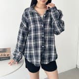 ルーズシルエットチェックネルシャツ | Outfitter lab | 詳細画像8 