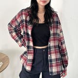 ルーズシルエットチェックネルシャツ | Outfitter lab | 詳細画像87