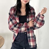 ルーズシルエットチェックネルシャツ | Outfitter lab | 詳細画像88
