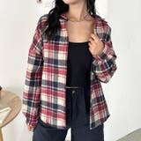 ルーズシルエットチェックネルシャツ | Outfitter lab | 詳細画像90