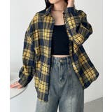 イエロー系その他 | ルーズシルエットチェックネルシャツ | Outfitter lab