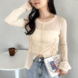 サイドシャーリングドロストシアートップス | Outfitter lab | 詳細画像13 