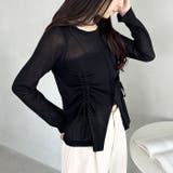 サイドシャーリングドロストシアートップス | Outfitter lab | 詳細画像22 