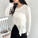 サイドシャーリングドロストシアートップス | Outfitter lab | 詳細画像7 