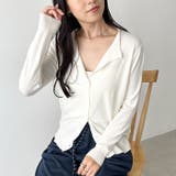 クルーネックベーシックニットカーディガン | Outfitter lab | 詳細画像13