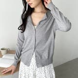 クルーネックベーシックニットカーディガン | Outfitter lab | 詳細画像33