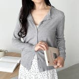 クルーネックベーシックニットカーディガン | Outfitter lab | 詳細画像34