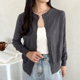 クルーネックベーシックニットカーディガン | Outfitter lab | 詳細画像35