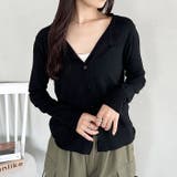 クルーネックベーシックニットカーディガン | Outfitter lab | 詳細画像40